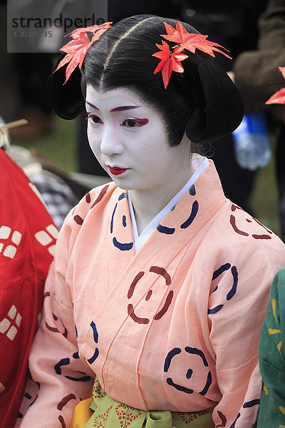 Japan  Kyoto  Jidai Matsuri  Fest  Menschen;'