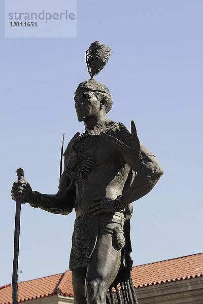 Afrika  Südafrika  Gauteng  Pretoria  Hauptstadt  Statue des Führers von Tshwane  Pretorius-Platz
