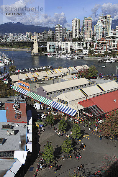 Kanada  Vancouver  Skyline  Granville Island