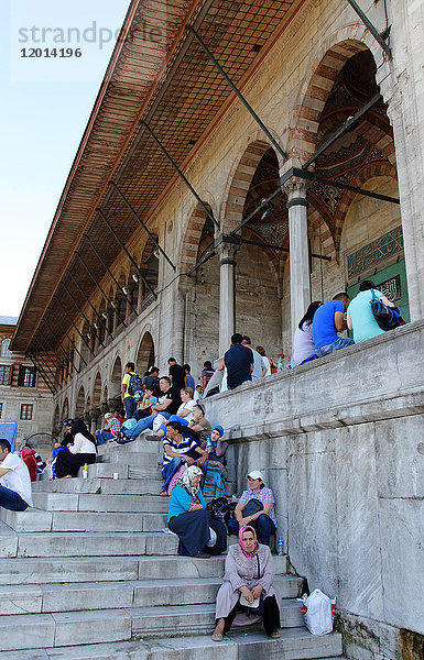 Türkei  Istanbul (Stadtbezirk Fatih) Stadtteil Eminonu  Yeni camii Moschee (Neue Moschee)