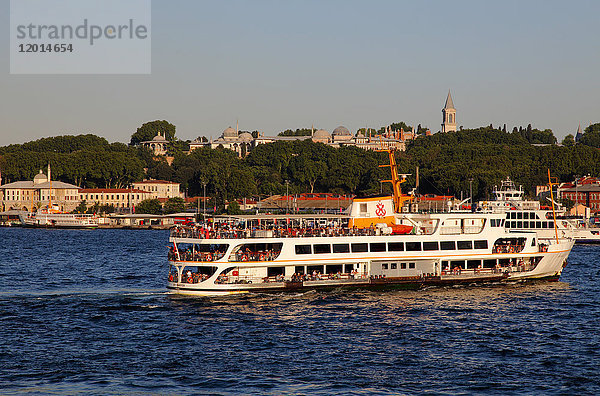 Türkei  Istanbul  der Bosporus