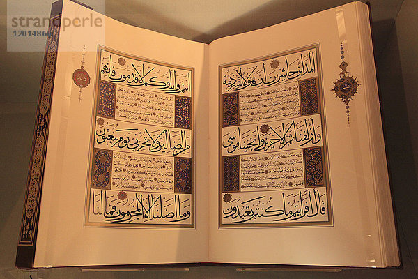 Vereinigte Arabische Emirate  Sharjah  Museum für Islamische Zivilisation  Koran