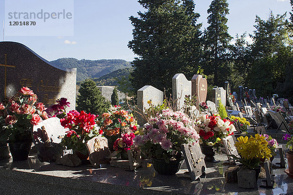 Frankreich  Südfrankreich  Saint-Pons-de-Thomieres  Friedhof
