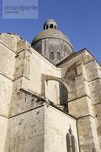 Seine und Marne. Provins  mittelalterliche Stadt  Stiftskirche von Saint-Quiriace.