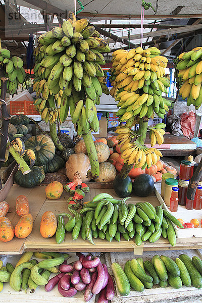 Malediven  Male  Lebensmittelmarkt  Obst  Gemüse
