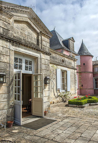 Frankreich  Nouvelle Aquitaine  Gironde  Medoc  Chateau Loudenne  Cru Bourgeois der AOC Medoc