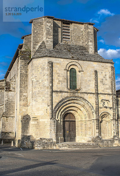 Frankreich  Gironde  St. Emilion (UNESCO-Welterbe)  Südtor der Stiftskirche