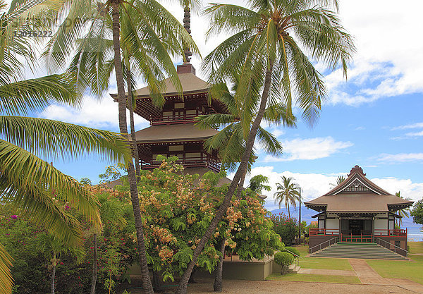 Hawaii  Maui  Lahaina  Jodo Mission  japanischer buddhistischer Tempel