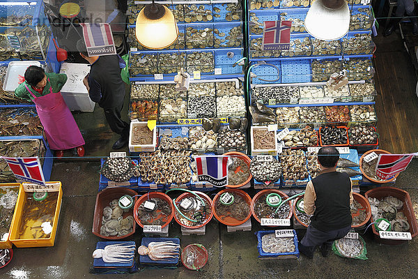 Südkorea  Seoul  Noryangjin Fischmarkt