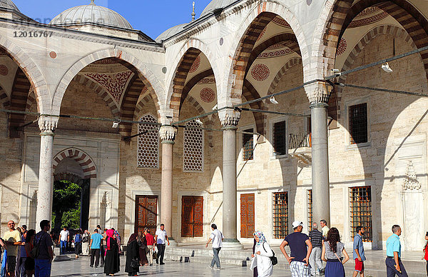 Türkei  Istanbul  Gemeinde Fatih  Bezirk Sultanahmet  Sultanahmet-Moschee oder Blaue Moschee