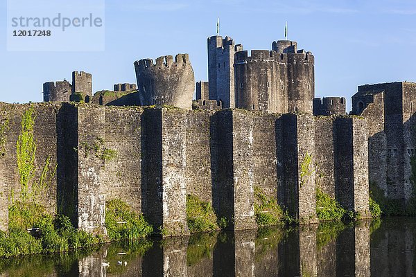 Wales  Glamorgon Caerphilly  Caerphilly Castle