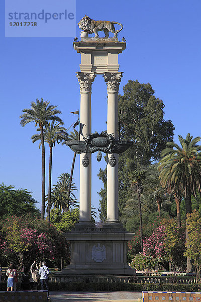 Spanien  Andalusien  Sevilla  Kolumbus-Denkmal