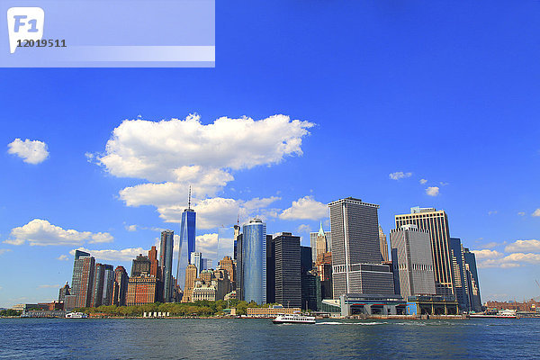 Usa  New York  Manhattan. Skyline