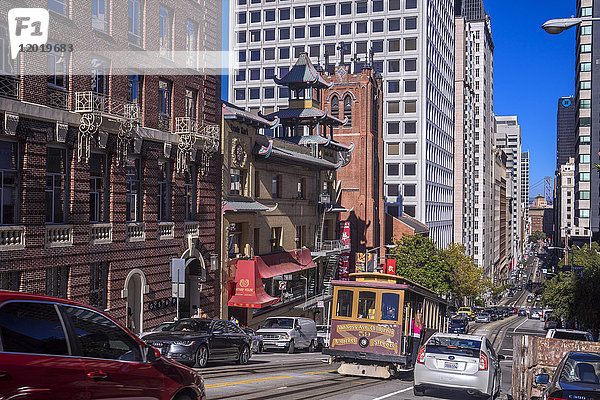 USA  Kalifornien  San Francisco   zwischen Finanzviertel und Chinatown
