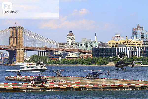 Usa  New-York City. Hubschrauber