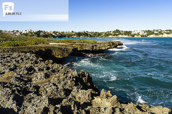 Luvküste  Insel Gosier  Guadeloupe  Frankreich