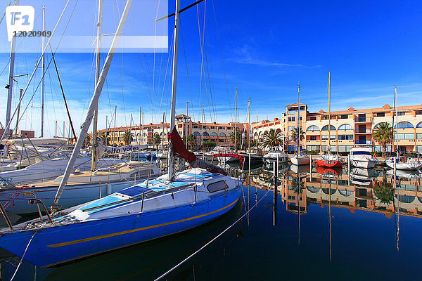 Frankreich  Aude  Port Leucate.