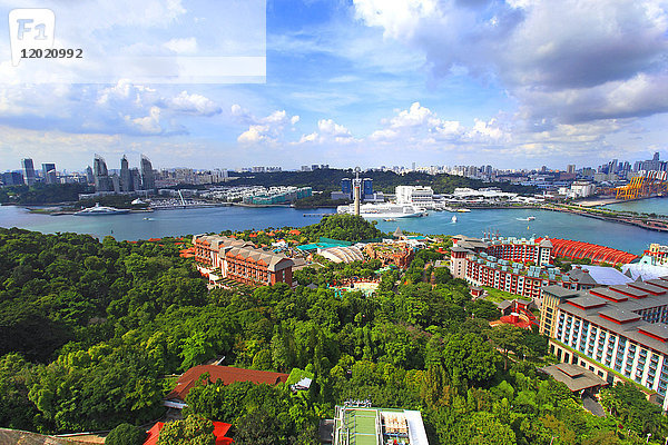 Singapur  Insel Sentosa.