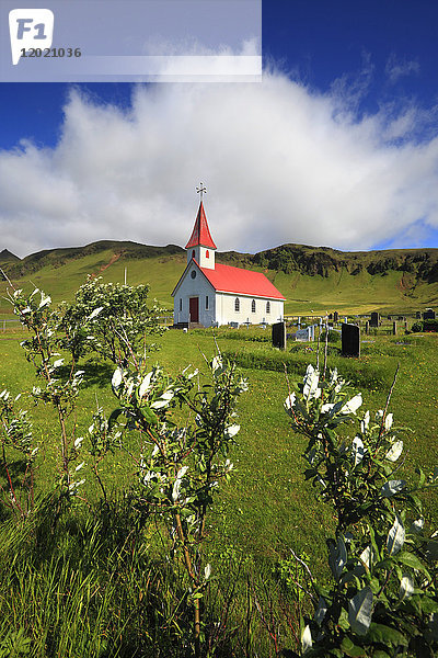 Island  Sudurland.Kirche.