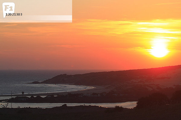 Spanien  Andalusien. Tarifa. Strand La Dunas.