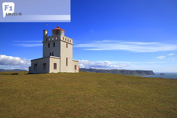 Island  Vik  Leuchtturm Dyrholaey