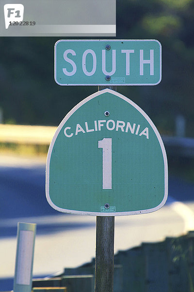 Usa  Kalifornien  California State Route 1 (SR1) Pacific coast Highway