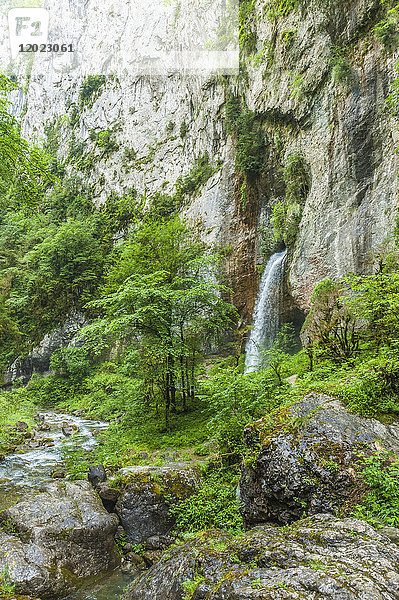 Frankreich  Pyrenäen  Baskenland  Haute-Soule  Gorges de Kakuetta