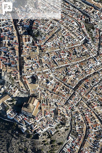 Weißes Dorf  Altstadt  Olvera  Andalusien  Spanien  Europa