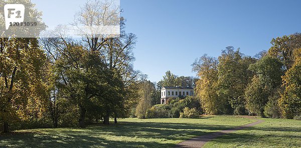 Römisches Haus im Park an der Ilm  UNESCO-Weltkulturerbe  Weimar  Weimar  Thüringen  Deutschland  Europa