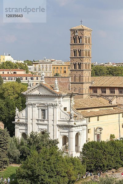 Kirche Santa Francesca Romana  Rom  Latium  Italien  Europa
