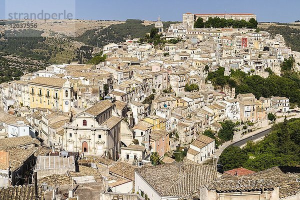 Ragusa Ibla  Ragusa  UNESCO-Weltkulturerbe  Val di Noto  Provinca di Ragusa  Sizilien  Italien  Europa