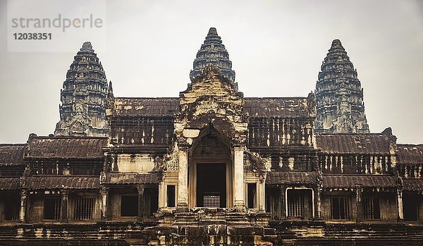 Tempelanlage von Angkor Wat  Angkor Archaeological Park  Provinz Siem Reap  Kambodscha  Asien
