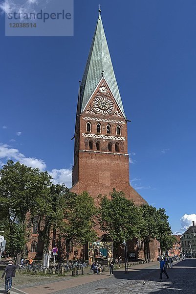 St. Johanniskirche  Lüneburg  Niedersachsen  Deutschland  Europa