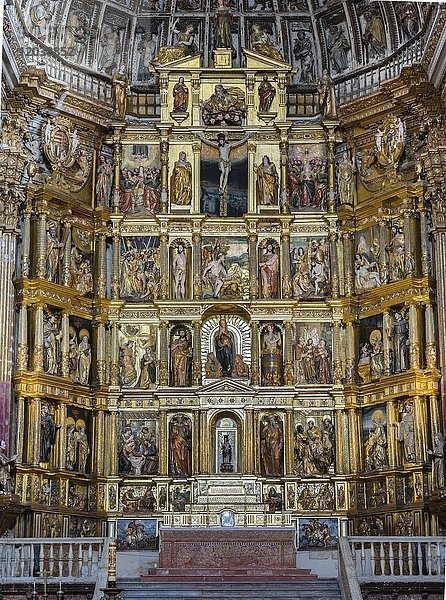 Renaissance Hochaltar  Monasterio de San Jerónimo  Granada  Andalusien  Spanien  Europa