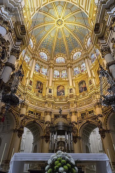 Capilla Mayor  Dom Catedral Santa Maria de la Encarnacion  Granada  Andalusien  Spanien  Europa