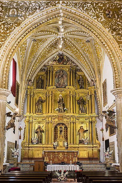 Hochaltar  Convento de Santa Chiara  Carmona  Provinz Sevilla  Andalusien  Spanien  Europa