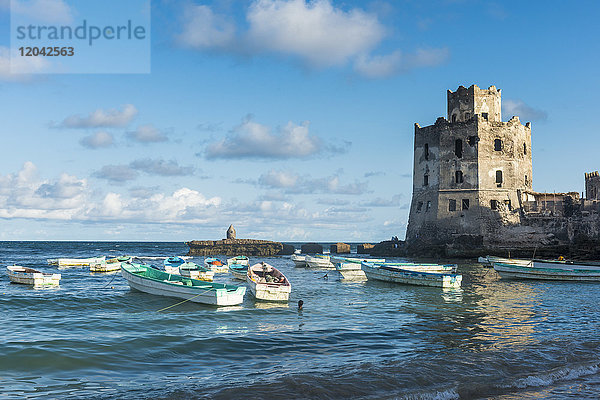 Der italienische Leuchtturm in Mogadischu  Somalia  Afrika