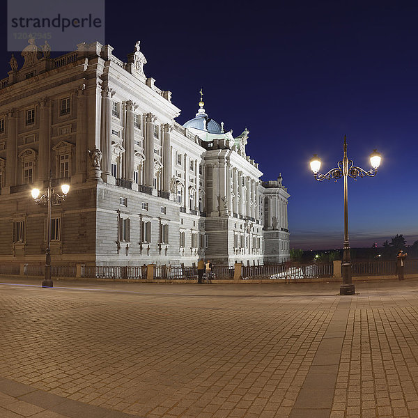 Königlicher Palast (Palacio Real)  Madrid  Spanien  Europa