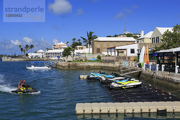 Hafenviertel  Stadt St. George  St. George's Parish  Bermuda  Mittelamerika