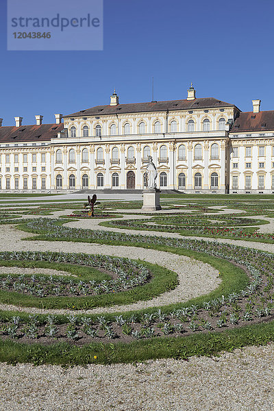 Neues Schloss Schleißheim mit Schlosspark  Oberschleißheim  München  Bayern  Deutschland  Europa
