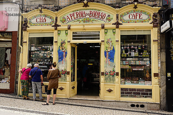 Hochdekoriertes Geschäft  Porto (Oporto)  Portugal  Europa