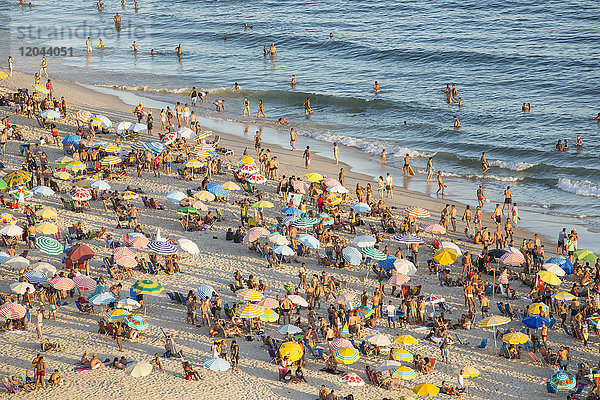 Ipanema Beach  Rio de Janeiro  Brasilien  Südamerika