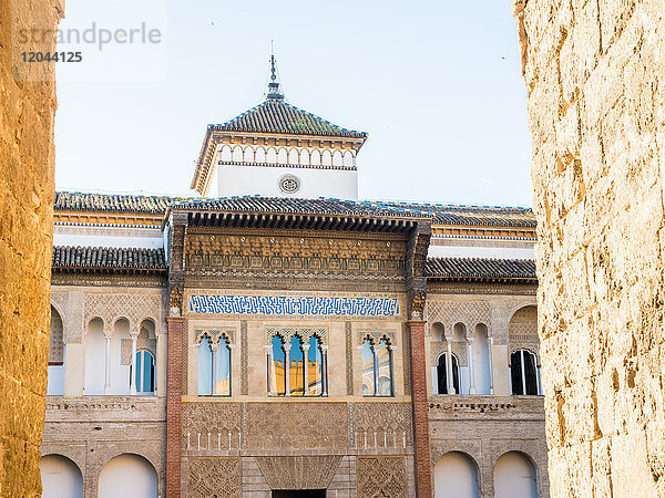 Alcazar-Palast  UNESCO-Weltkulturerbe  Sevilla (Sevilla)  Andalusien  Spanien  Europa