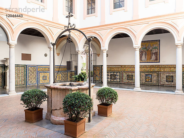 Das Museum der Schönen Künste von Sevilla im ehemaligen Kloster der Barmherzigkeit  Sevilla (Sevilla)  Andalusien  Spanien  Europa