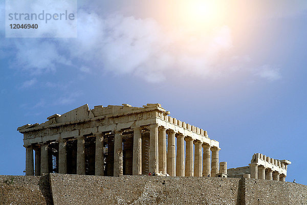 Parthenon  Athen  Griechenland