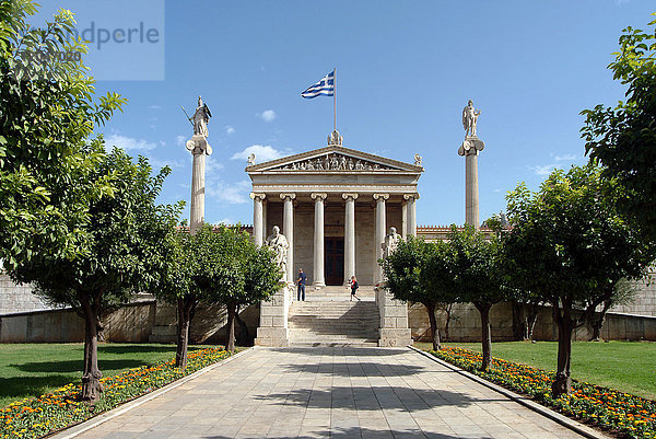 Akademie von Athen  Athen  Attiki  Griechenland  Europa