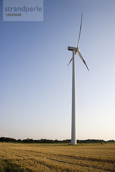 Windturbine im Feld