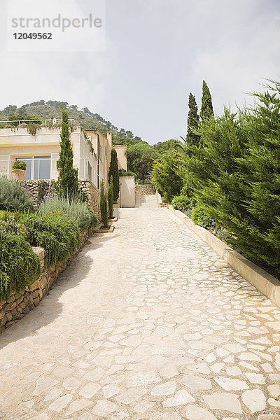 Außenbereich eines Hauses  Mallorca  Spanien