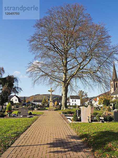 Evangelischer Friedhof von Beverungen  Nordrhein-Westfalen  Deutschland