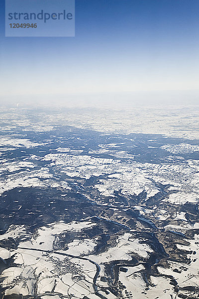 Luftaufnahme von Nordrhein-Westfalen  Deutschland